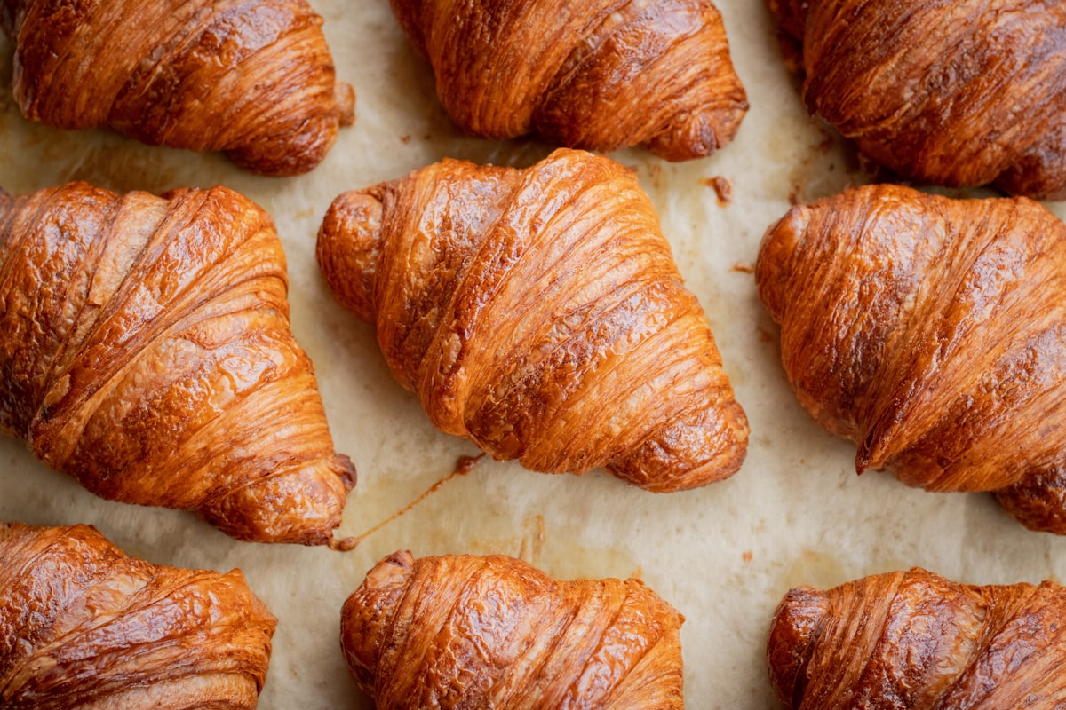 Croissants et viennoiseries maison du Café Cosy